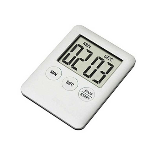 Cronometru bucatarie cu magnet alb Cronometru bucatarie cu magnet alb