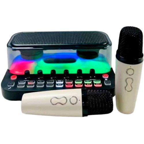 Mixer karaoke accu+BT+2 mic SY11