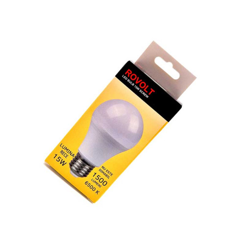 Bec leduri Rovolt 15W E27 rece Bec leduri Rovolt 15W E27 rece
