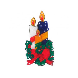 Ornament lumanare color Ornament lumanare color