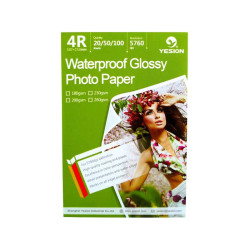 Hartie YESION 4R (10x15) Waterproof Glossy 230g/mp 20coli/pac Hartie YESION 4R (10x15) Waterproof Glossy 230g/mp 20coli/pac