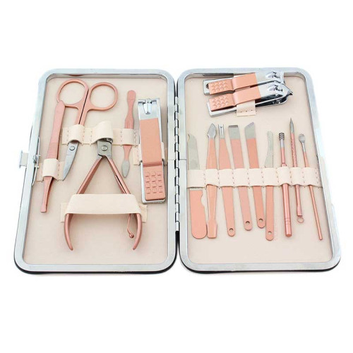 Kit profesional manichiura roz Kit profesional manichiura roz