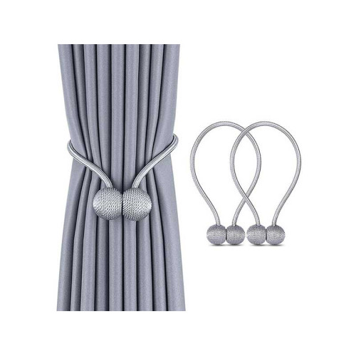 Clema gri pentru draperie set 2buc Clema gri pentru draperie set 2buc
