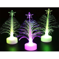Lampa tip brad cu LED si fibra optica Lampa tip brad cu LED si fibra optica