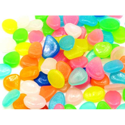 Pietre fosforescente colorate set 100buc Pietre fosforescente colorate set 100buc