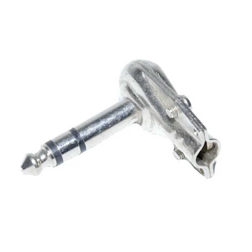 Mufa jack 6,3 tata stereo 90 grade
