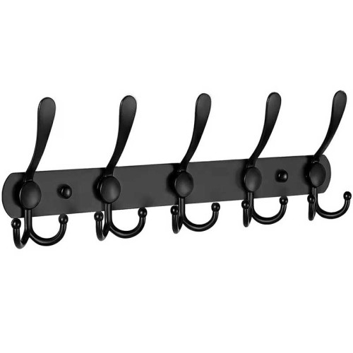 Cuier de perete 45cm negru