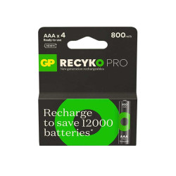 Set 4 acumulatori R3 800ma GP