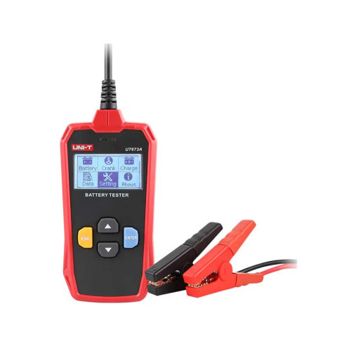 Tester baterii auto 3-250Ah 12/24V UNI-T UT673A Tester baterii auto 3-250Ah 12/24V UNI-T UT673A