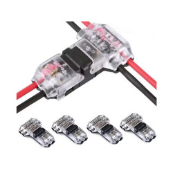Conector rapid T2 cu Blocare 300V-10A Conector rapid T2 cu Blocare 300V-10A