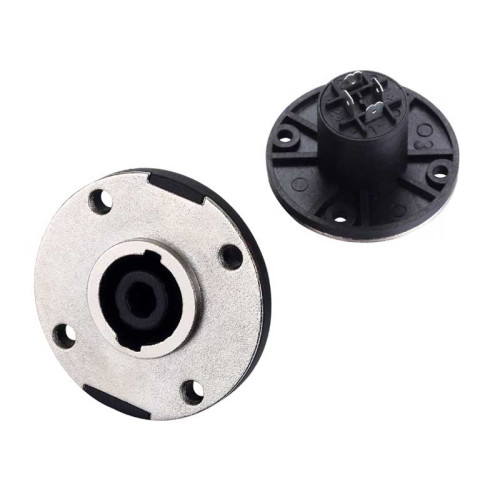 Conector panou Speakon mama metalic Conector panou Speakon mama metalic