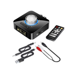 Adaptor Bluetooth cu telecomanda, volum, card, jack 3,5mm