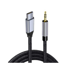 Cablu tip C la jack 3.5 stereo 1M Cablu tip C la jack 3.5 stereo 1M