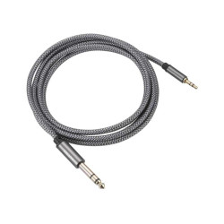 Cablu profesional jack 6.3 tata la jack 3.5 tata 1M stereo Cablu profesional jack 6.3 tata la jack 3.5 tata 1M stereo