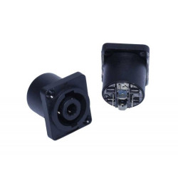 Conector panou speakon mama 4pini Conector panou speakon mama 4pini