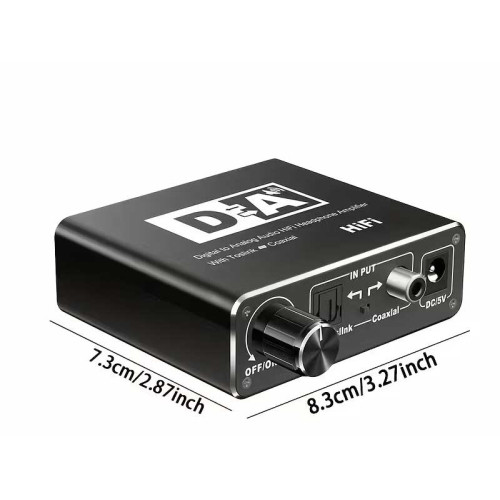 Convertor audio digital analogic optic la RCA Convertor audio digital analogic optic la RCA