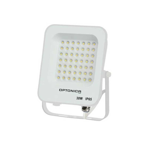 Proiector LED 30W 2700 lm 6000K IP65 alb Proiector LED 30W 2700 lm 6000K IP65 alb