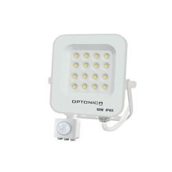 Proiector LED 10W cu senzor 900 lm 6000K IP65 alb Proiector LED 10W cu senzor 900 lm 6000K IP65 alb