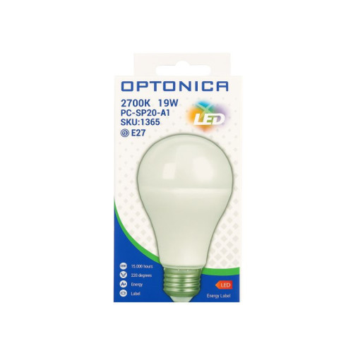 Bec leduri 19W E27 lumina calda HQ