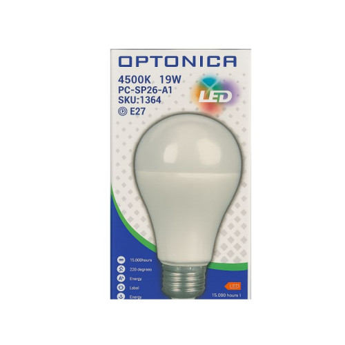 Bec leduri 19W E27 lumina neutra HQ Bec leduri 19W E27 lumina neutra HQ