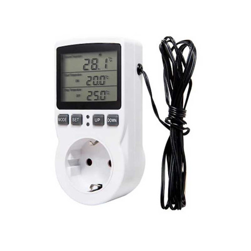 Termostat digital cu priza si senzor temperatura Termostat digital cu priza si senzor temperatura