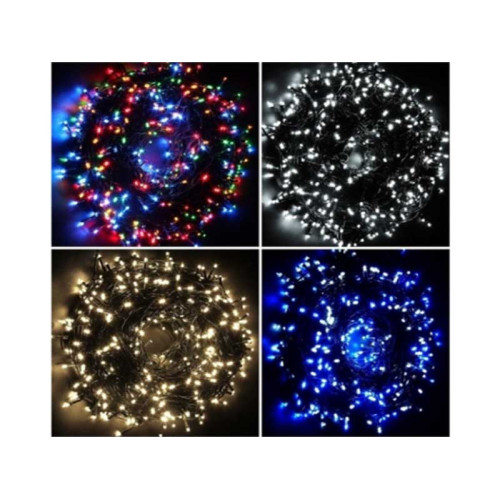 INSTALATIE POM 100LED 9M cu 8 jocuri lumina multicolor INSTALATIE POM 100LED 9M cu 8 jocuri lumina multicolor