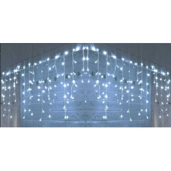 Instalatie turturi 200LED 10m alb rece exterior interconectabila Instalatie turturi 200LED 10m alb rece exterior interconectabila