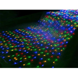Instalatie perdea ploaie 132 leduri 3x1m multicolor