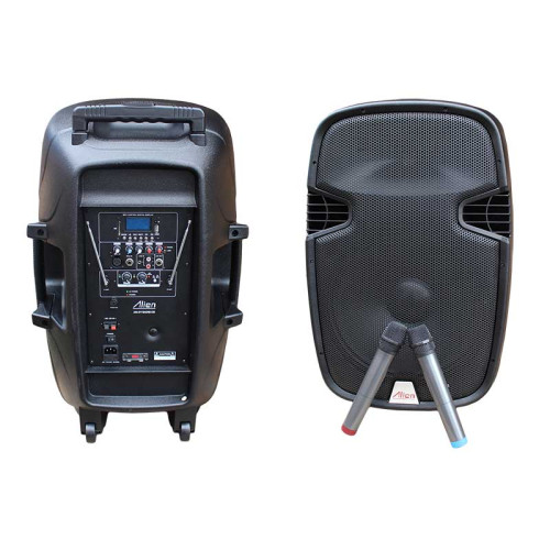 Incinta activa 15inch 2115ADM-CB USB/SD/FM/BT/ACCU/2MIC Alien Incinta activa 15inch 2115ADM-CB USB/SD/FM/BT/ACCU/2MIC Alien