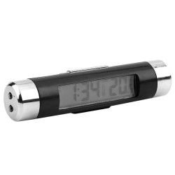 Termometru auto cu ceas Termometru auto cu ceas
