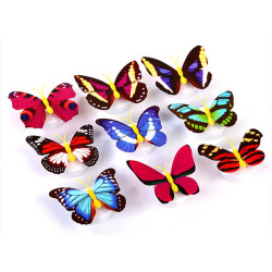 Fluturi LED 3D decorativi de perete Fluturi LED 3D decorativi de perete