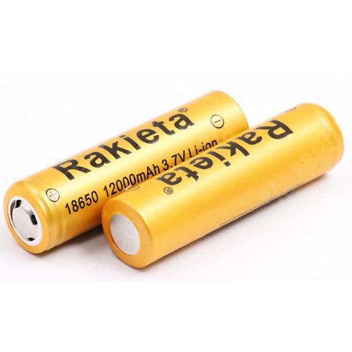 Acumulator 3.7V Lithium 18650 1200mAh RAKIETA fara varf Acumulator 3.7V Lithium 18650 1200mAh RAKIETA fara varf