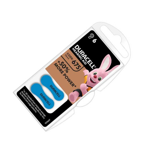 Set 6 baterii aparat auditiv Duracell 675 Set 6 baterii aparat auditiv Duracell 675