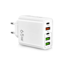 Incarcator priza QC3.0 2 x tipC+3 xUSB 65W Incarcator priza QC3.0 2 x tipC+3 xUSB 65W