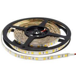 Rola leduri 5050 SMD 5mm alb cald 5m 30led/m impermeabila Rola leduri 5050 SMD 5mm alb cald 5m 30led/m impermeabila