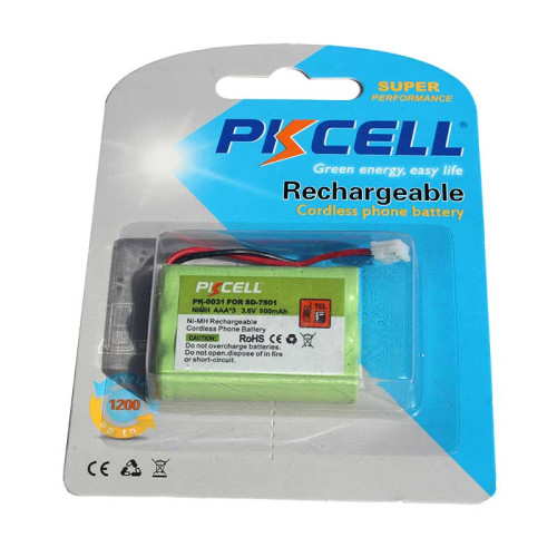 Grup de 3 acu R3 3,6V 800ma PKCELL