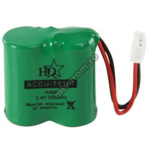 Grup de 2 acu 1/2xR6 2,4V 300ma PKCELL