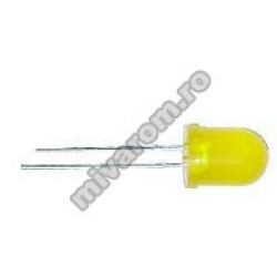 Led 10mm galben Led 10mm galben
