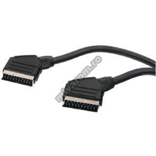 Cablu scart la scart 1,5m Cablu scart la scart 1,5m