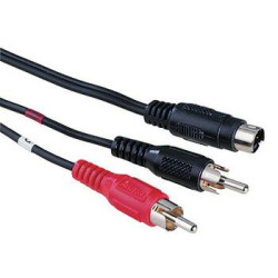 Cablu 2RCA la SVHS 1,5m