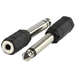 Adaptor jack 3,5mm mama la jack 6,3mm Adaptor jack 3,5mm mama la jack 6,3mm