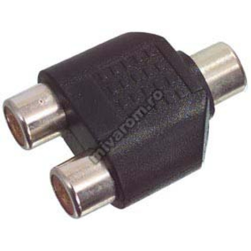 Adaptor RCA mama la 2 RCA mama