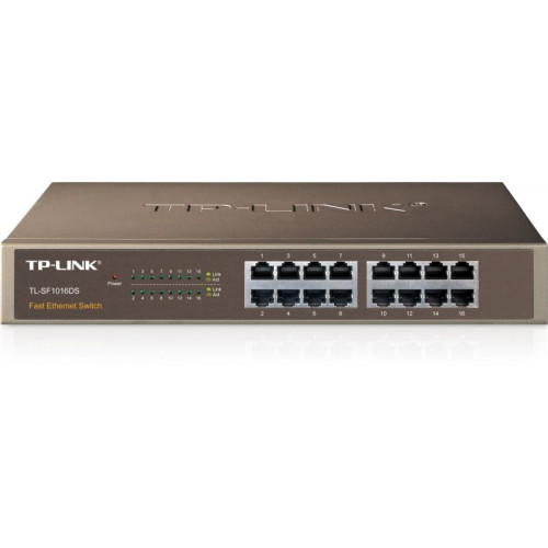Switch 16 porturi TP-Link TL-SF1016DS Switch 16 porturi TP-Link TL-SF1016DS