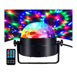 Glob disco efecte RGB cu telecomanda Glob disco efecte RGB cu telecomanda