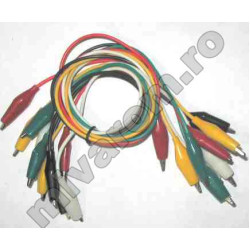 Set 20 de crocodili cu fir Set 20 de crocodili cu fir