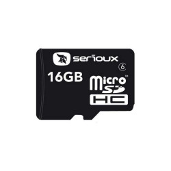 MicroSDHC 16Gb SERIOUX cu adaptor clasa10 MicroSDHC 16Gb SERIOUX cu adaptor clasa10