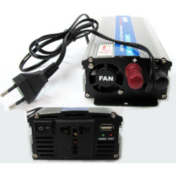 Invertor tensiune 600W 12V cu incarcare Invertor tensiune 600W 12V cu incarcare