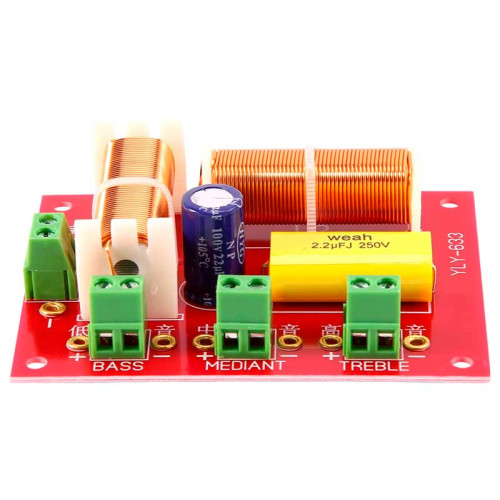 Filtru boxa 3cai 200W 2 bobine Filtru boxa 3cai 200W 2 bobine