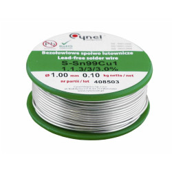 Fludor fara plumb 1mm 100gr Cynel Fludor fara plumb 1mm 100gr Cynel