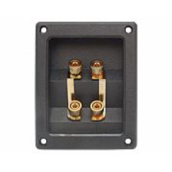 Conector boxa 4 contacte gold patrat Conector boxa 4 contacte gold patrat